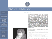Tablet Screenshot of fionaingram.com